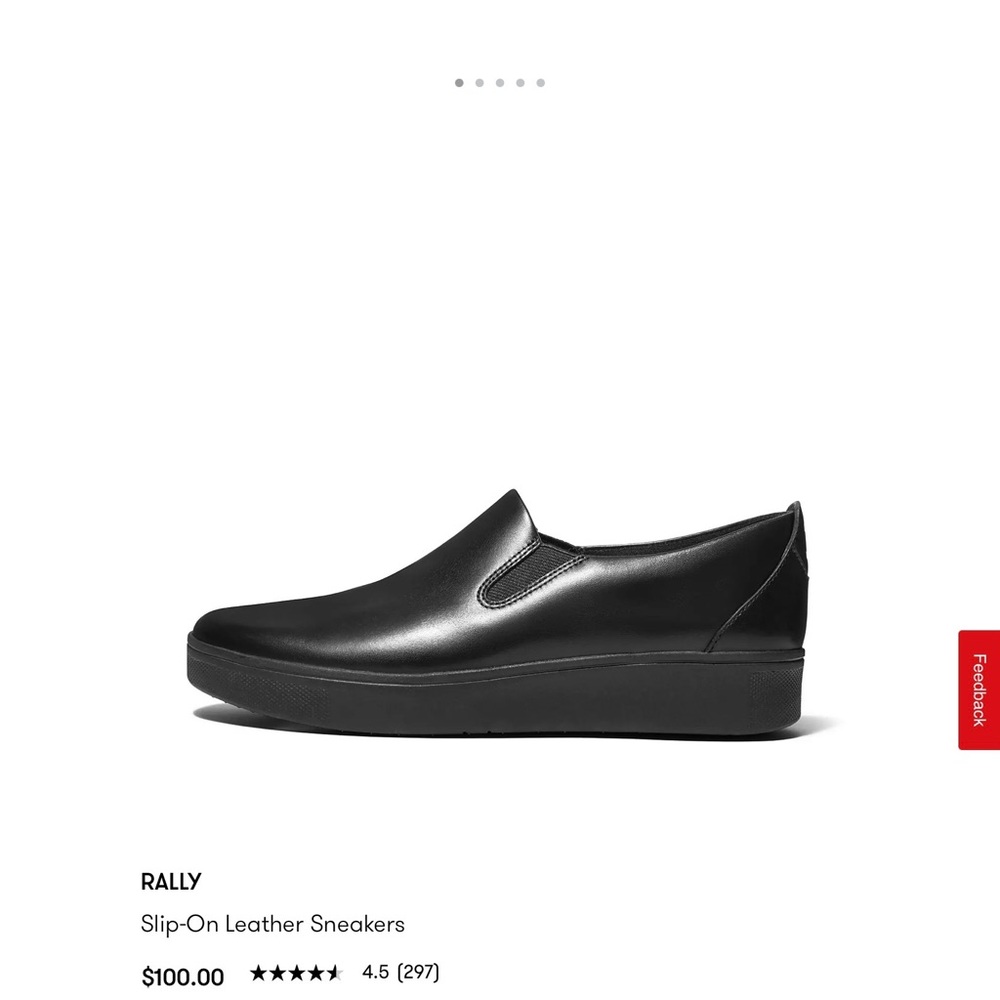 NWT FitFlop Rally Slip On sz 9